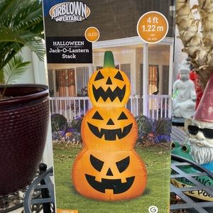 🕷🎃🕷HALLOWEEN LED JACK-O-LANTERN STACK 🕷🎃🕷